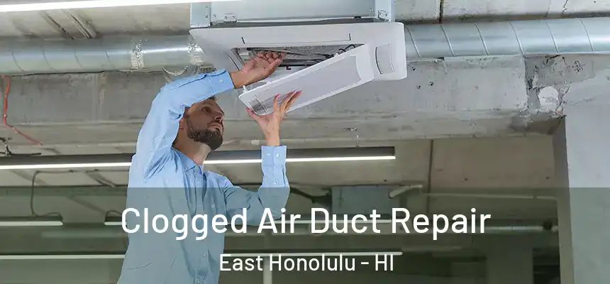  Clogged Air Duct Repair East Honolulu - HI