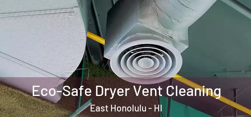  Eco-Safe Dryer Vent Cleaning East Honolulu - HI